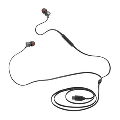 JBL T310C USB-C Wired Earphones, Black - JBLT310CBLK
