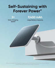 Anker Eufy 4G LTE Cam S330, White - T86P2K20