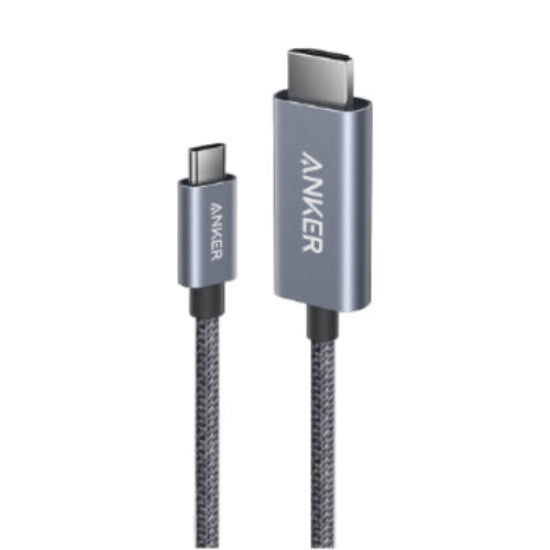 Anker Nano USB-C to HDMI Cable, 4K, 2Mm. Braided Black - A87E0H12