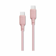 Philips Fast Charging Cable USB-C to USB-C, 60Watts, 1.2Mm, Pink - DLC6541CP
