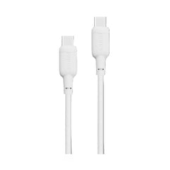 Philips Fast Charging Cable USB-C to USB-C, 60Watts, 1.2Mm, White - DLC6541CW