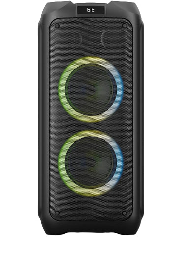 Philips Party Speaker, 10RGB lights, 120Watts, Series 4000, Black - TAX4509