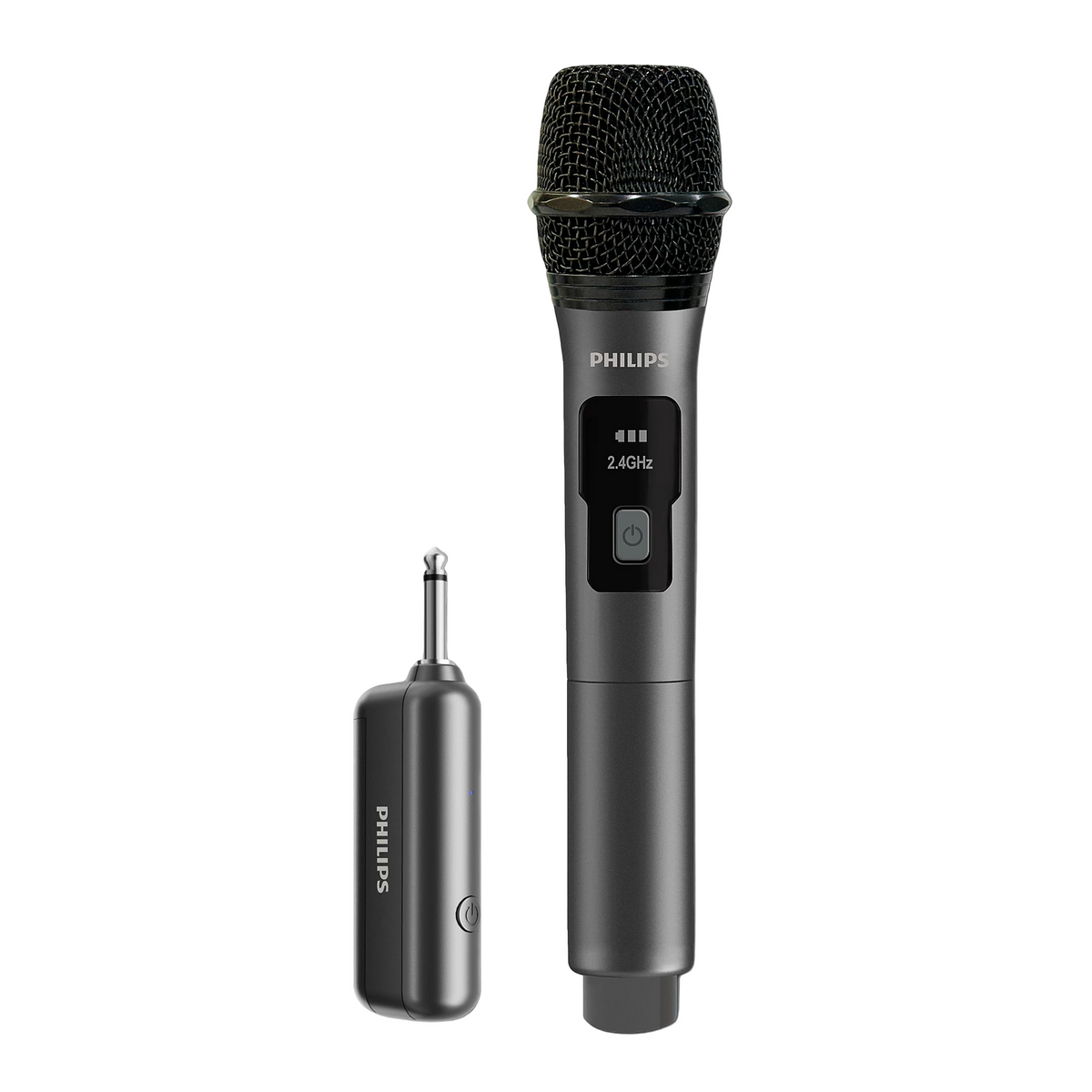 Philips Microphone Single Mic, Wireless, Black - DLM3401SP