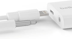 Belkin 3.5 Mm Audio & Charge Rockstar, White - F8J212BTWHT