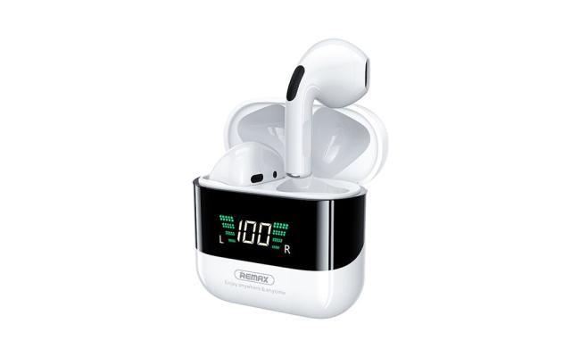 Remax Tws 10 Plus Digital Display Wireless Earphones, audio