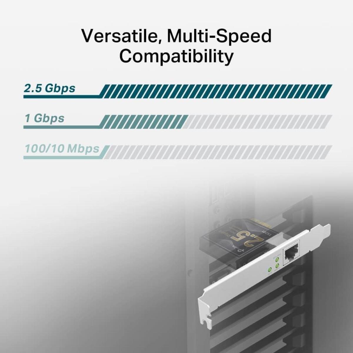 TP - Link TX201 wired PCIe adapter for device connectivity