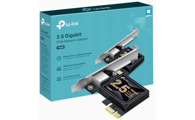 TP - Link TX201 wired PCIe adapter for device connectivity