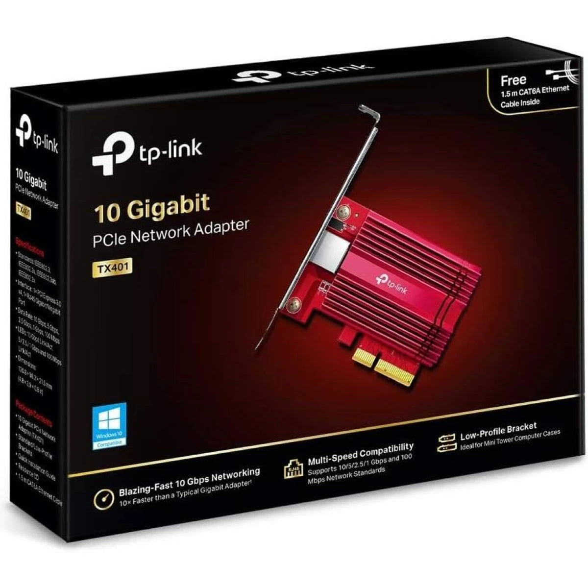 TP - Link 10 - Gigabit wired network cable for network connectivity