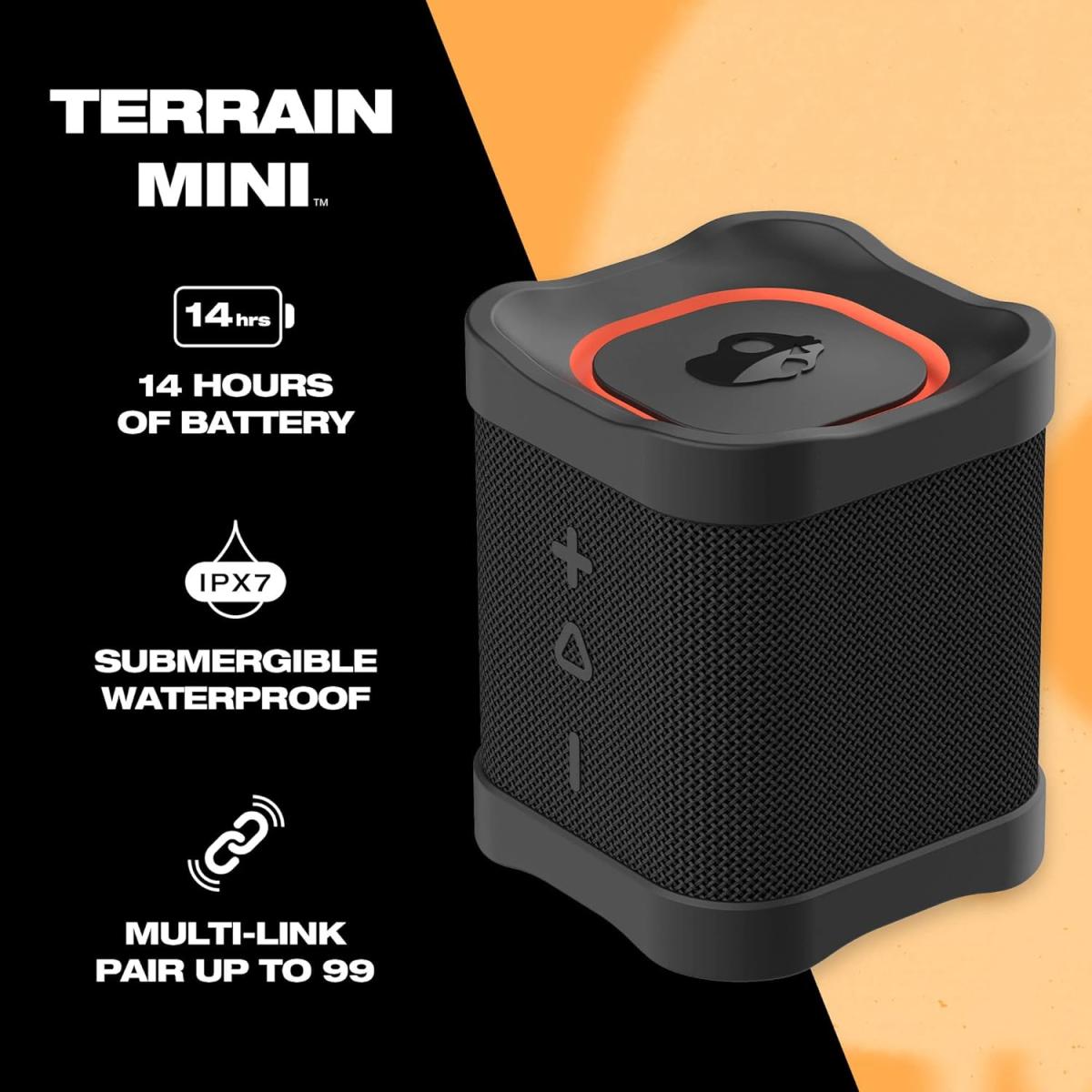 Skullcandy wireless Bluetooth speaker for audio playback