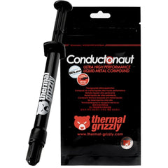 Thermal Grizzly Conductonaut (1g) Ultra High Performance Liquid Metal Thermal Compound w/ 73 (W/m.K) Ultra High Conductivity | S-TG-C-001-R | - CompuMe