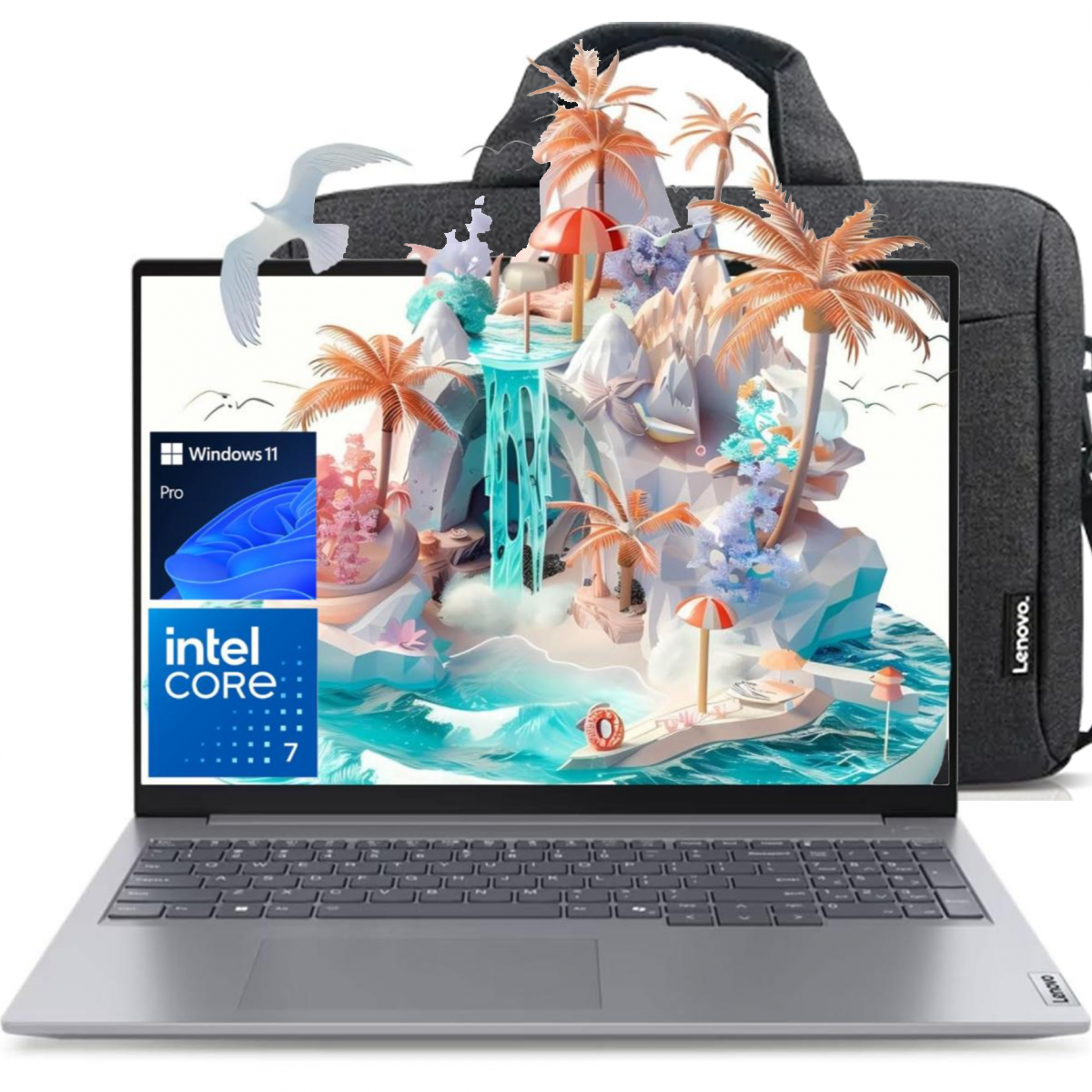 Lenovo ThinkBook 16 Gen 9 - IRL (21US003MEQ) | Intel Core 7 240H | 16GB RAM DDR5 5600MHz | 512GB SSD M.2 NVMe | 16-inch Full HD+| Wi-Fi 7 | Arctic Grey | 2-Years Warranty