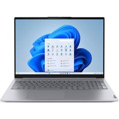 Lenovo ThinkBook 16 G8 IRL Arctic Grey Laptop, 16" WUXGA (1920x1200) IPS, Intel Core 7 240H, Integrated Intel Graphics, 16GB SODIMM DDR5, 1TB M.2 NVMe GEN4 SSD | 21SH002NEQ |