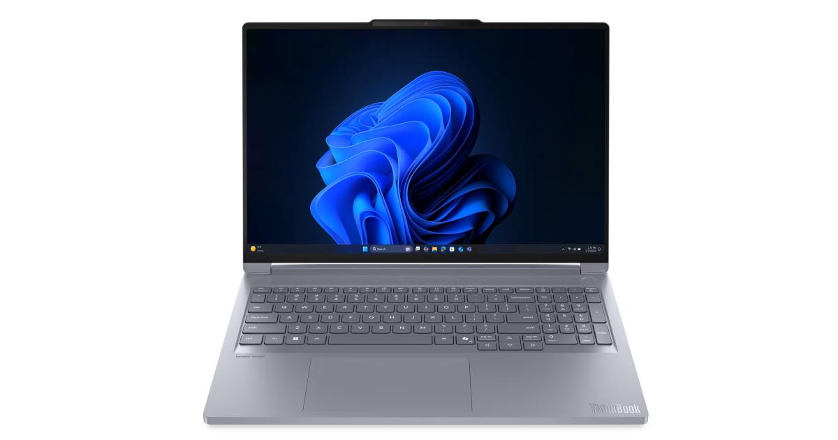 ThinkBook 16p Gen 6 IAX (Intel) Black Laptop, 16" WQXGA (2560x1600) IPS, Ultra 7 255HX, NIVIDIA GeForce RTX™ 5060 8GB GDDR7, 16GB SODIMM DDR5, 512GB M.2 NVMe GEN4 SSD