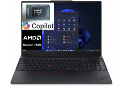 Business AI Laptop Lenovo ThinkPad E16 Gen 3 | AMD Ryzen™ 7 250 8 Core, Up to 5.1GHz, AMD Radeon™ 780M Graphics, 16GB DDR5 5600, 16" WUXGA