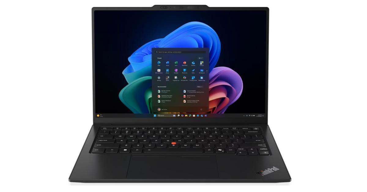 Lenovo ThinkPad X1 Carbon Gen 14 Aura Edition Black Laptop, 14" WUXGA (1920x1200) IPS Touch 100% sRGB, Intel Core™ Ultra 7 355, Integrated Intel Arc Graphics, 32GB Soldered LPDDR5x, 1TB M.2 NVMe.