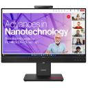Lenovo ThinkVision T24-4v - 23.8" FHD IPS Monitor, 120Hz VRR, 99% sRGB/BT.709, VoIP Camera + Speakers, Windows Hello - 3 Year Warranty
