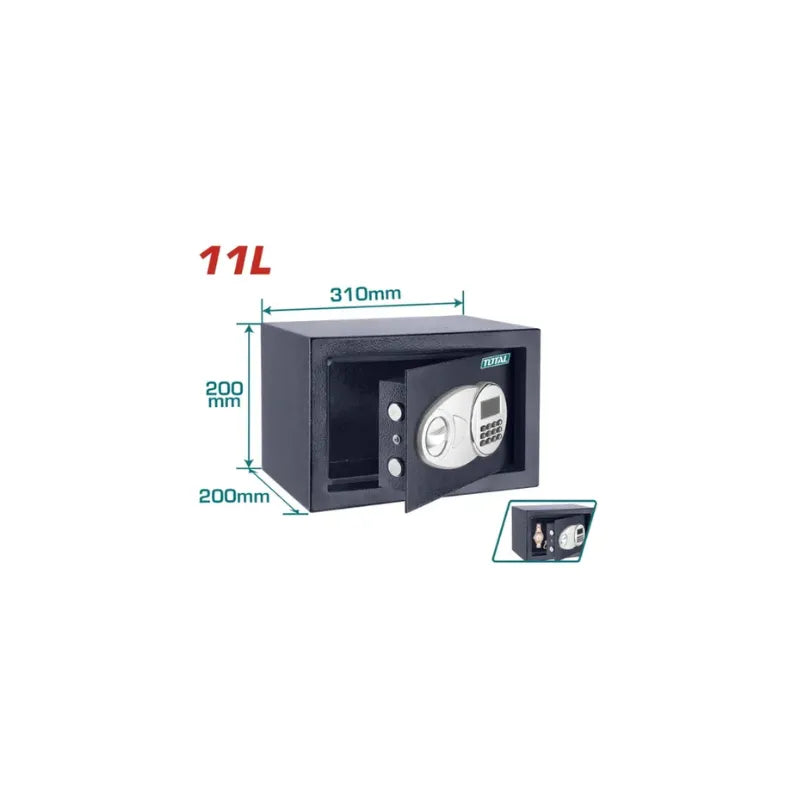 Total Electronic Safe 11L With Digital Lock