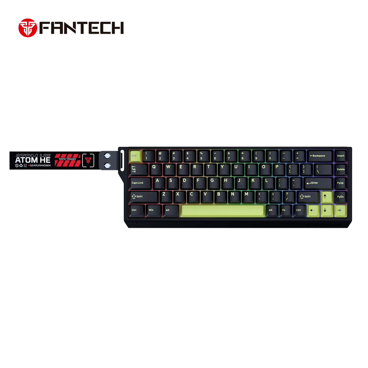 FANTECH MK922 ATOM HE68 PRO Wireless Magnetic Gaming Keyboard - Mori Edition Tri Mode Connection