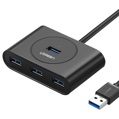 Ugreen 20291 20290 USB 3.0 Hub 4 Ports USB Splitter Support 5gbps Data Transfer with usb hubs