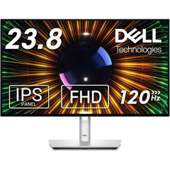 Dell UltraSharp U2424H 24" IPS Full HD 120Hz w/ Brilliant Colors , Auto Brightness & Color Temperature Adjustmemt w/ USB C - Silver