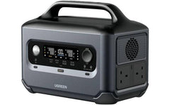 Ugreen Powerroam Gs600 680wh 600w Portable Power Station, Fast Charging Powerzip Technology, U Turbo 1500w Support, Ev Rated Lfp Batteries (3000+ Cycles), Solar/dc/ac Input, 965w Total Output