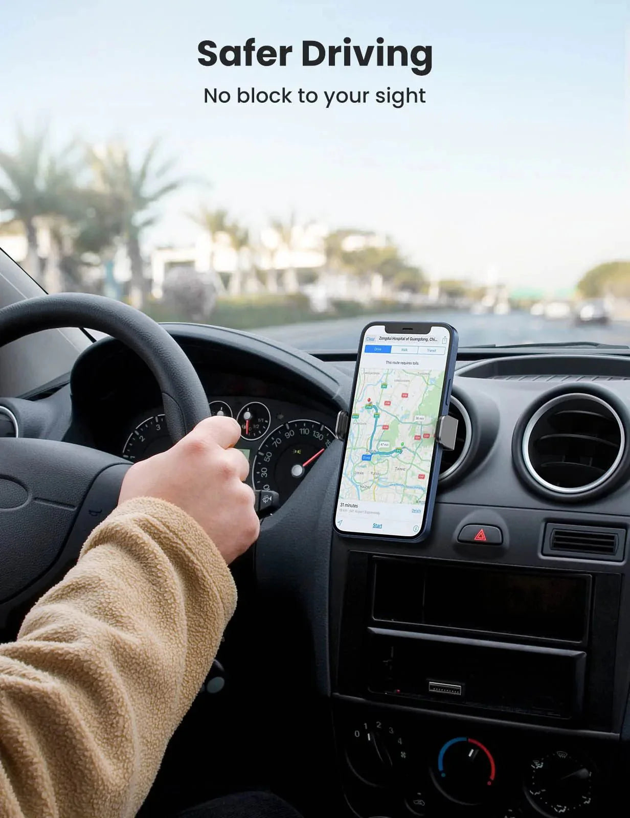 Ugreen 10422 Air Vent Car Phone Holder Reliable Stable 360 Rotation Ugreen 10422 Air Vent Car Phone Holder Reliable Stable 360 Rotation