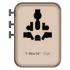 Momax 1 World² 5 Port Mini Universal Travel Gan Charger 70w With Dual Ac Desert Titanium Momax 1 World² 5 Port Mini Universal Travel Gan Charger 70w With Dual Ac Desert Titanium