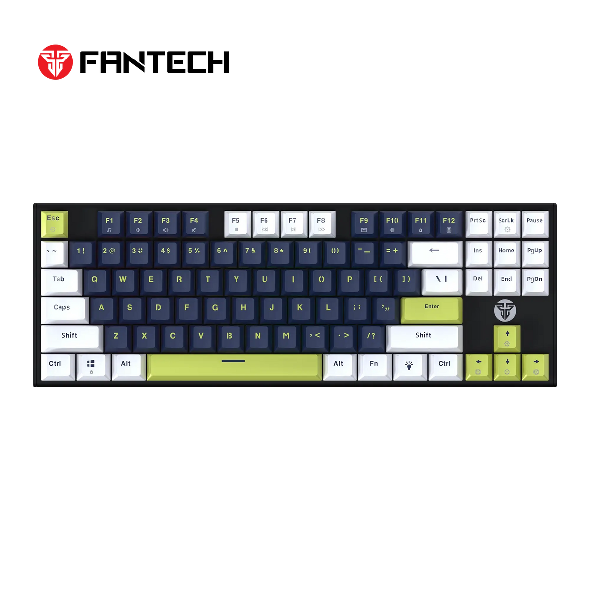 FANTECH ATOM87S MK877S MECHANICAL GAMING KEYBOARD MORI EDITION BLUE (Double-Shot ABS)