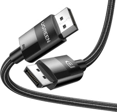 Ugreen 80390 Displayport To Displayport Cable 1.4 8k60hz 4k240hz Nylon Braided Cable 1m