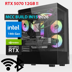 In15 26 as Gaming Pc Build || Intel Core I5 14400f 10 Core Geforce Rtx 5070 12gb Gddr7 Graphics Card
