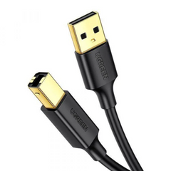 UGREEN USB 2.0 AM to BM Print Cable - Black - 3M
