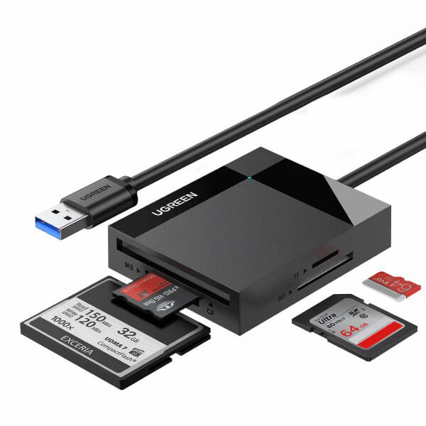 UGREEN 30333 4-in-1 USB 3.0 SD/TF CARD READER