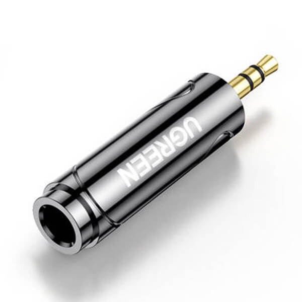 UGREEN 60711 3.5mm MALE TO 6.35mm FEMALE JACK ADAPTER