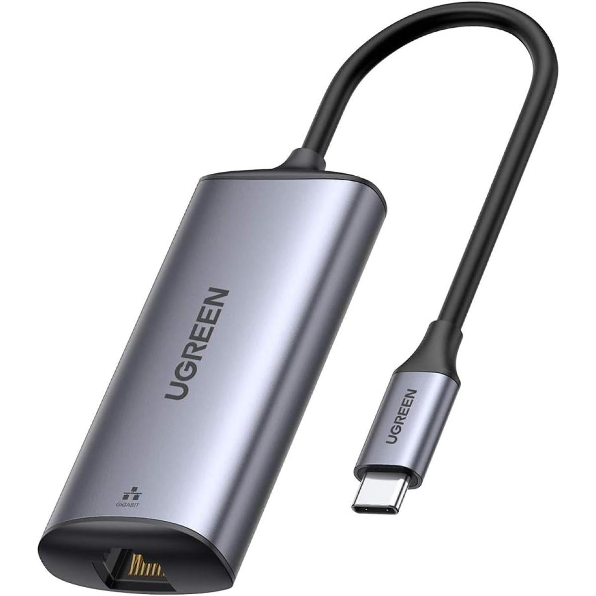 UGREEN CM275 USB-C to RJ45 2.5G Ethernet Adapter-Space Gray