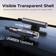 UGREEN UG-35347 Car Safety Hammer – Glass Breaker & Seatbelt Cutter