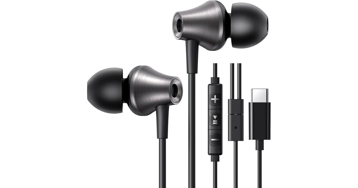 UGREEN EP105 USB-C Wired In-Ear Earphones – White | 35754