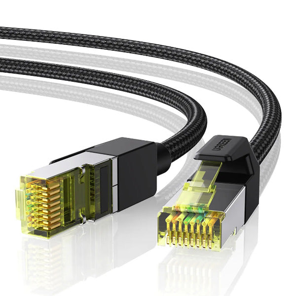 Ugreen 80424 Ethernet Rj45 Cat7 Shielded Round Cable With Braided Modular 3m