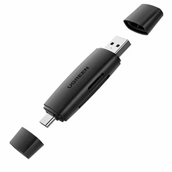 UGREEN 80191 USB-C & USB-A 3.0 SD MicroSD CARD READER