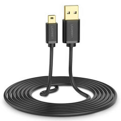UGREEN 10355 USB 2.0 A Male to Mini 5 Pin Male Cable - 1M