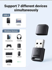 UGREEN 90225 35995 USB BLUETOOTH 5.3 ADAPTER FOR PC