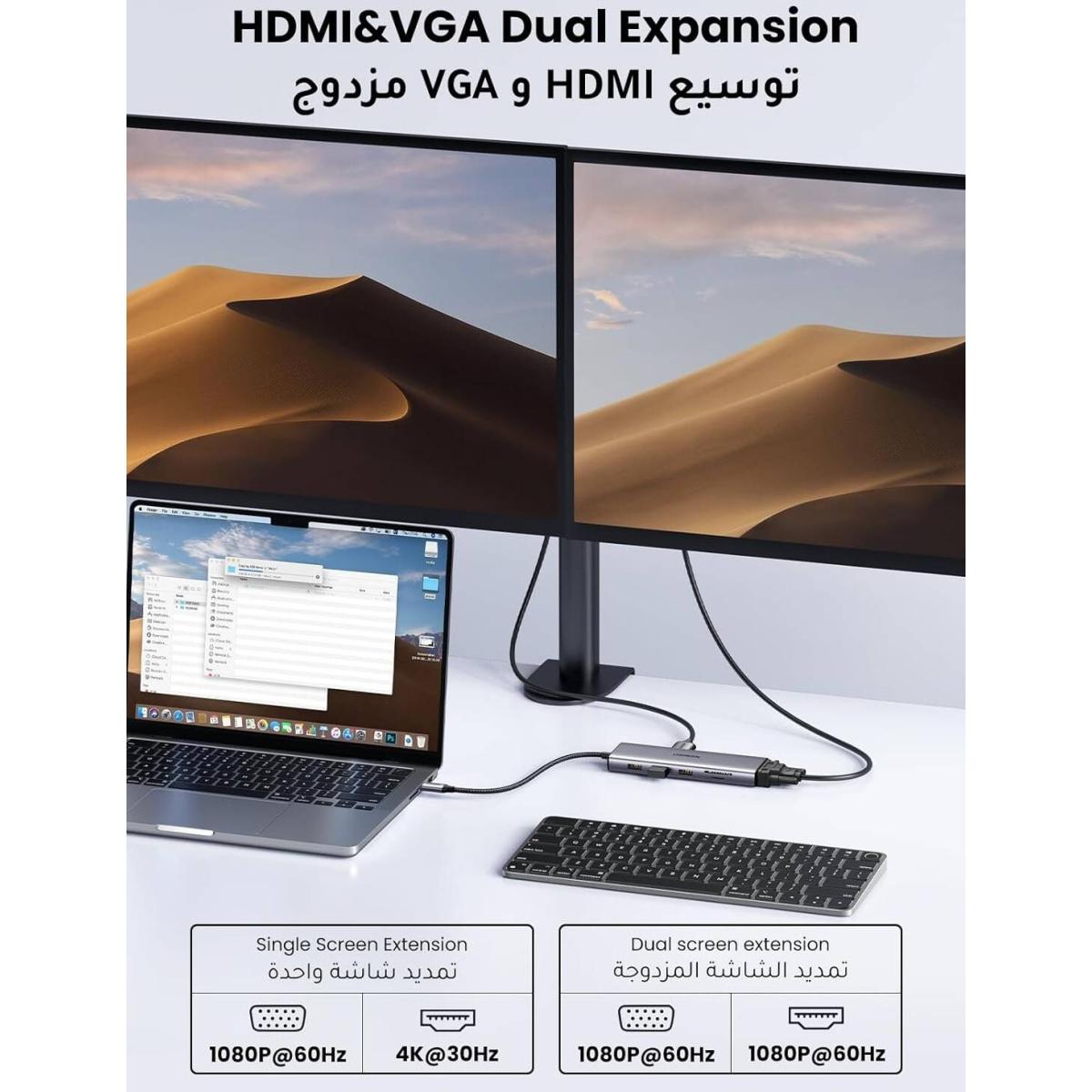 UGREEN 10 in 1 USB - C Hub