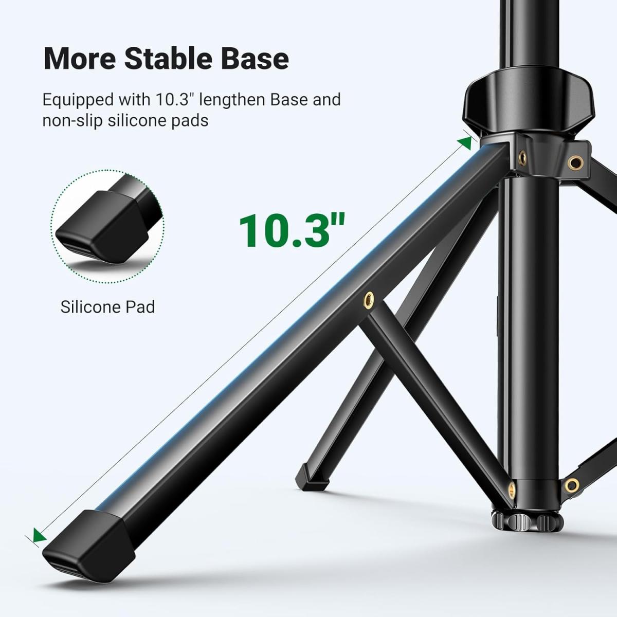 UGREEN Mount 360 Air 16 S24 1.8 meter bluetooth Tripod Stand Filming 70”/1.8 Tall