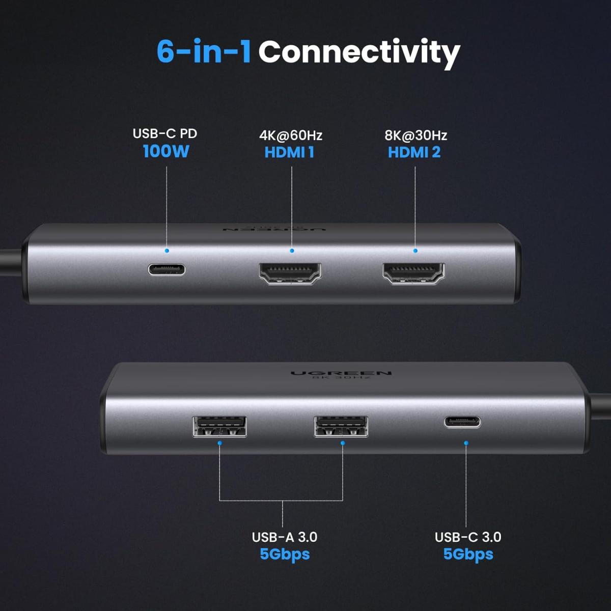 UGREEN 8K laptop for portable computing