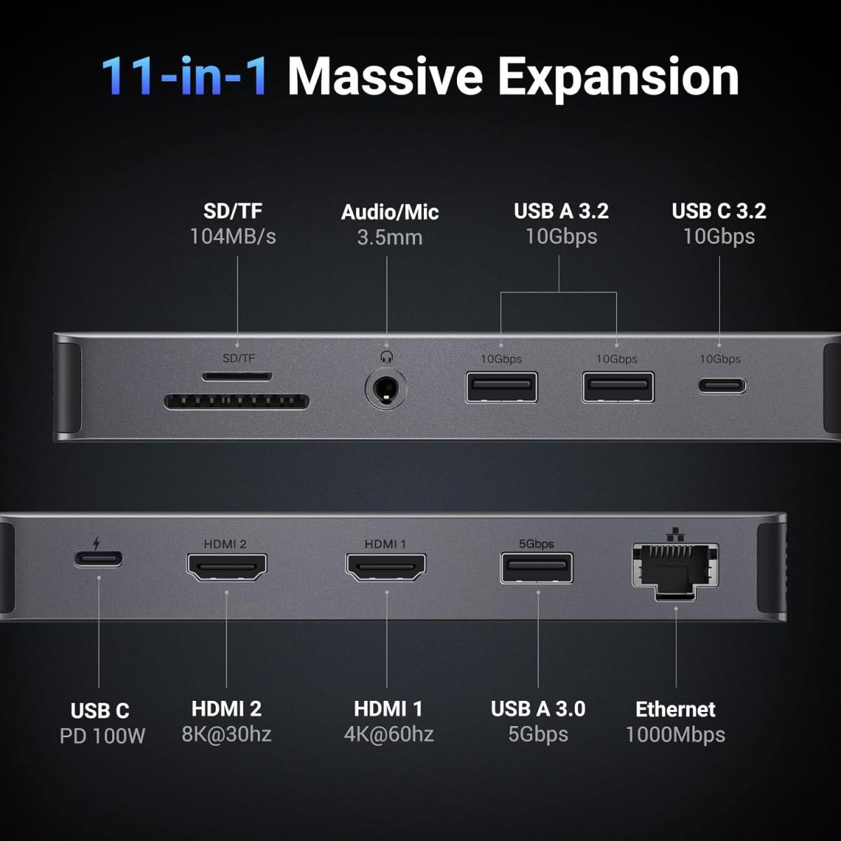 UGREEN 8K laptop for portable computing