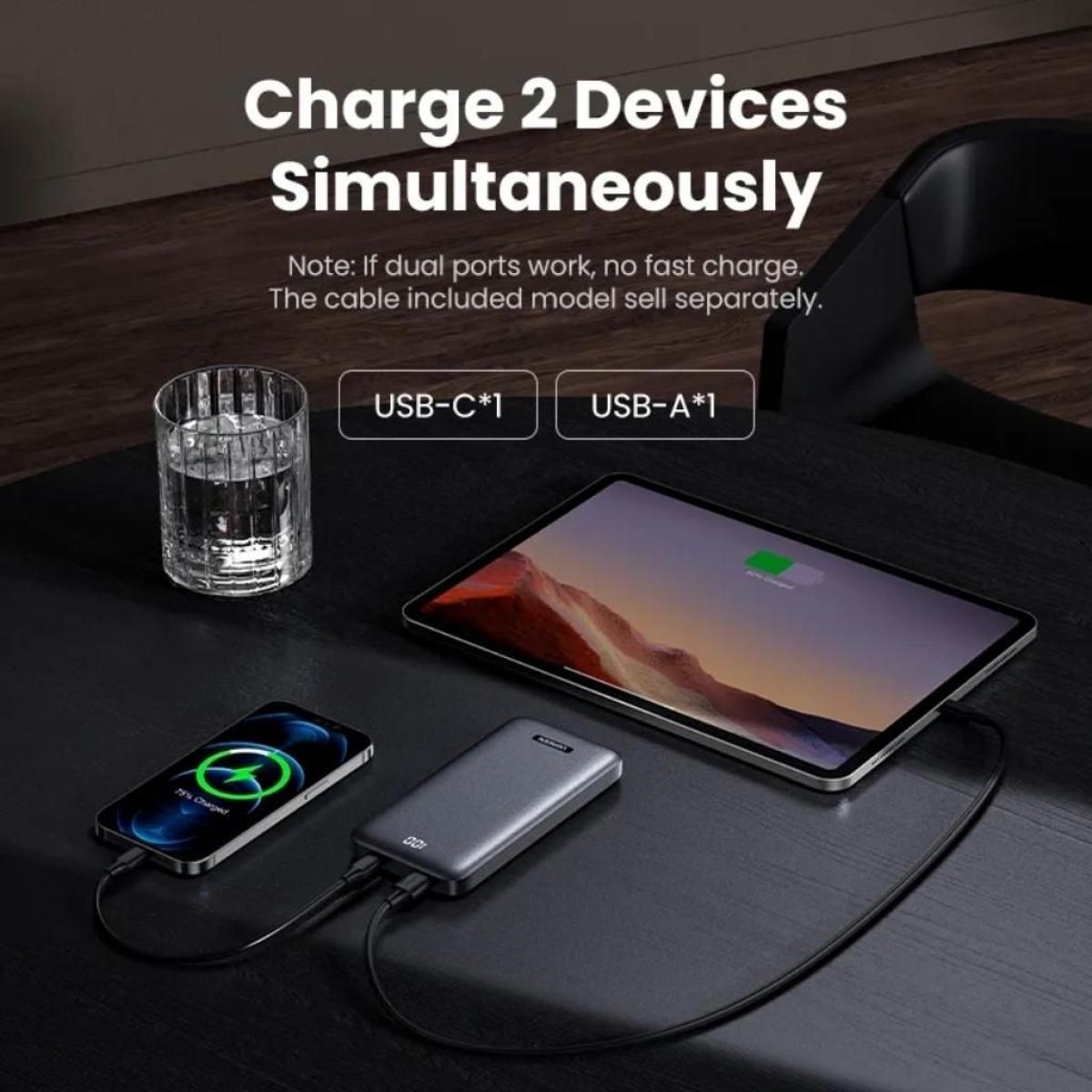 Ugreen power bank for device charging