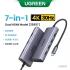 Ugreen USB - C Hub 7 In 1 Dual HDMI 4k Type C Pd 100w USB - C to USB A 3.0+3*usb A 2.0 for Iphone, Macbook,