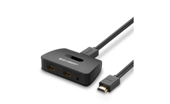 Ugreen 40207 Hdmi Splitter 4k 30hz 1 In 2 Out Black Ugreen 40207 Hdmi Splitter 4k 30hz 1 In 2 Out Black