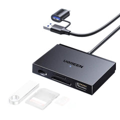 UGREEN 45178 2 In 1 USB A / Type C to SD / TF / NM Card Reader for Apple / Huwei / Android