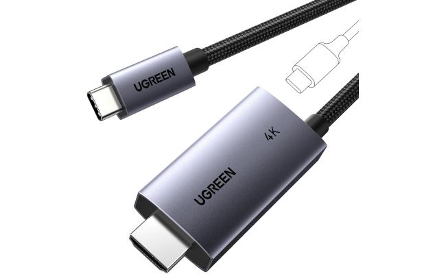 Ugreen with 100w S25 60hz 2 meter 4k USB HDMI USB cable to Pd Fast Charging Adapter