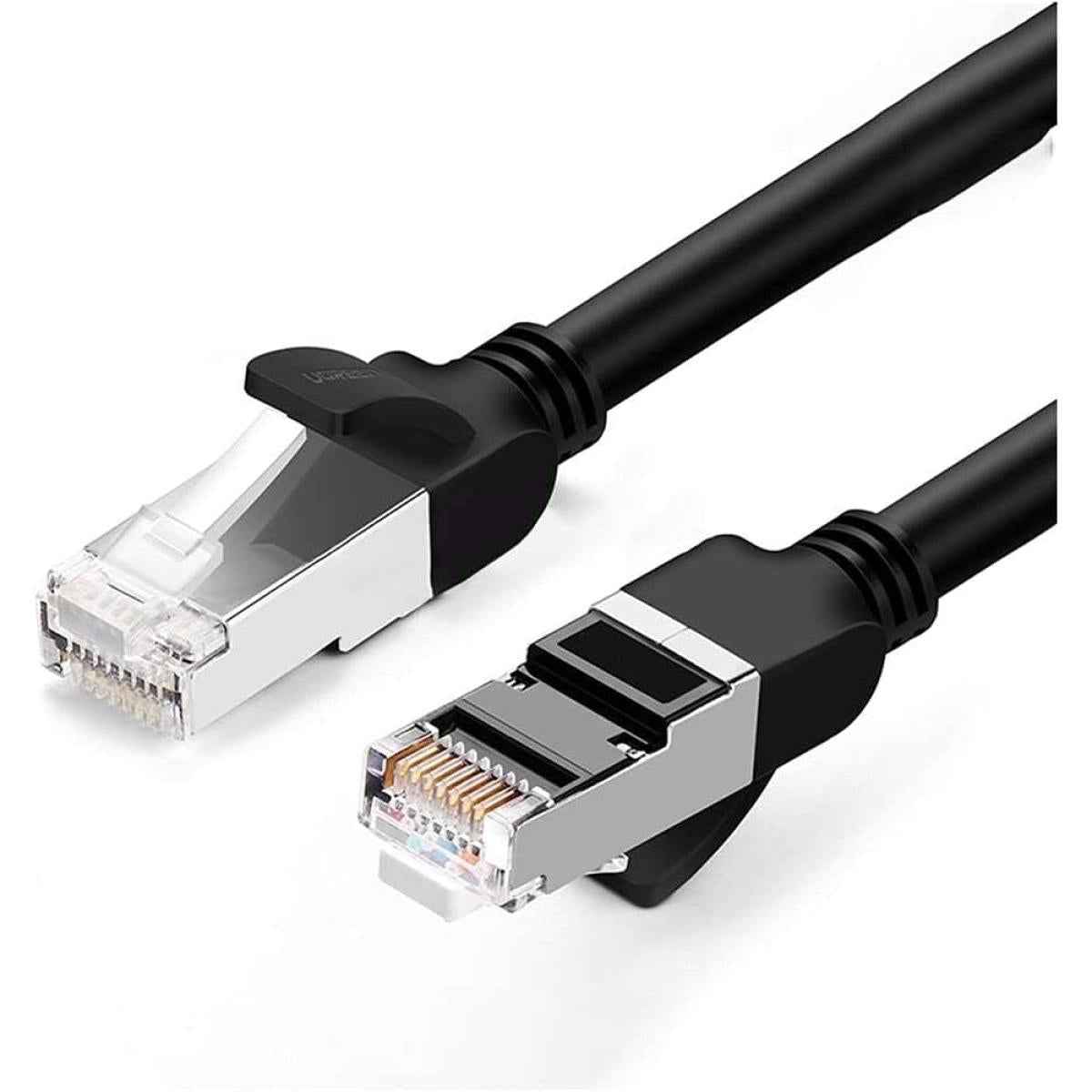 Ugreen Cat6 Utp Round Ethernet Cable Pure Copper 10m Black